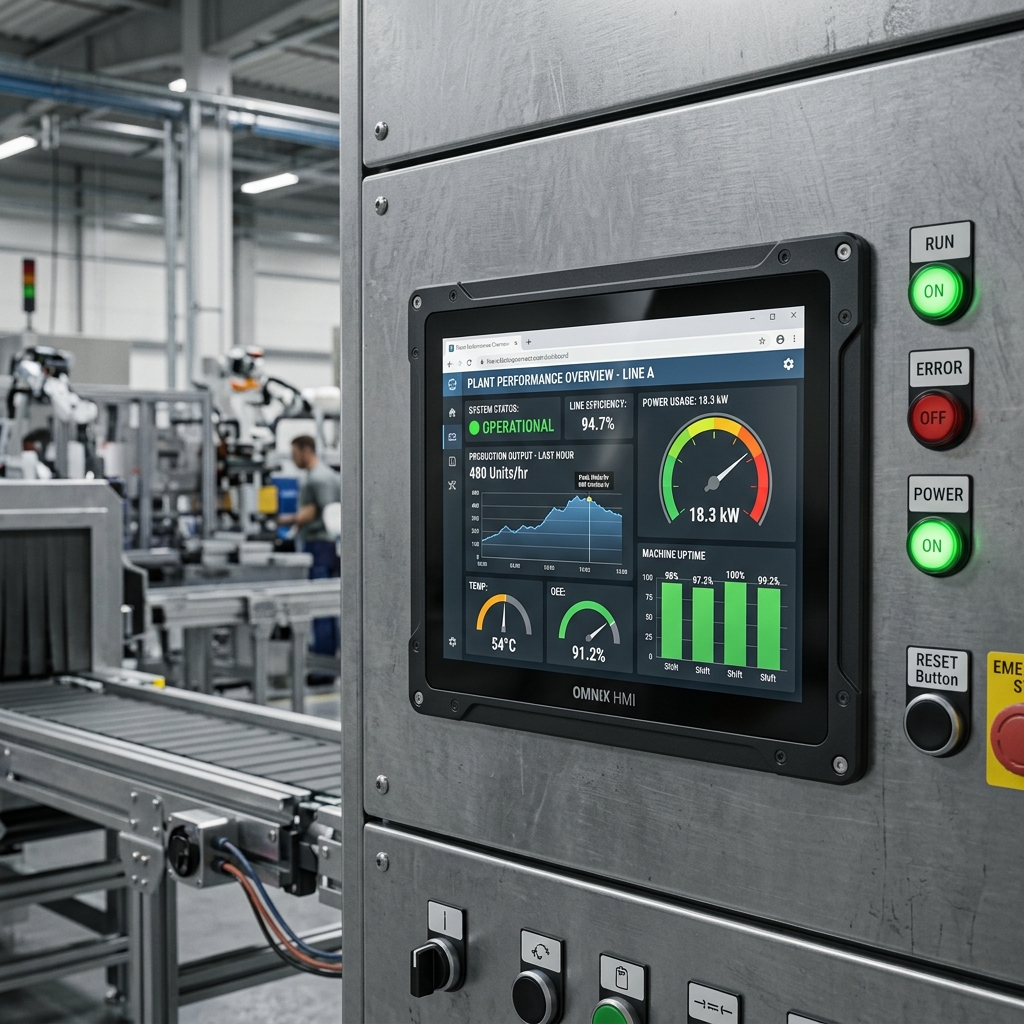 EXD-HMI10 10.1” Industrial Touchscreen HMI